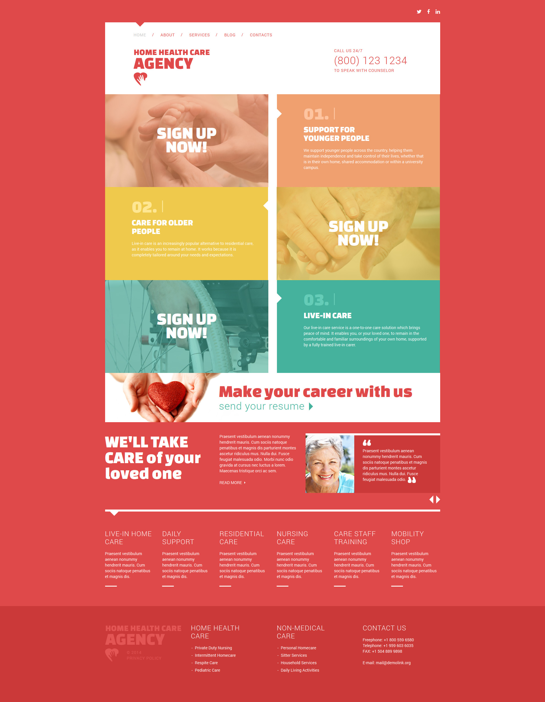 Medical Template Responsive Joomla Template