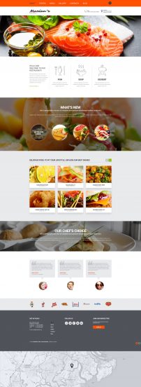 Cozy Restaurant Joomla Template