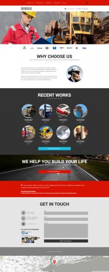 Construction Agency Joomla Template