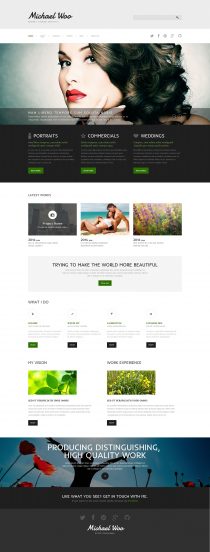 Photo Portfolio Joomla Template