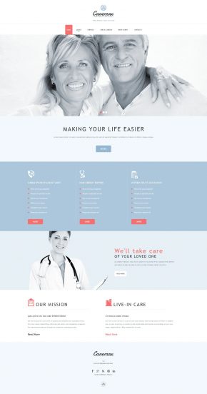 Home Health Care Services Joomla Template