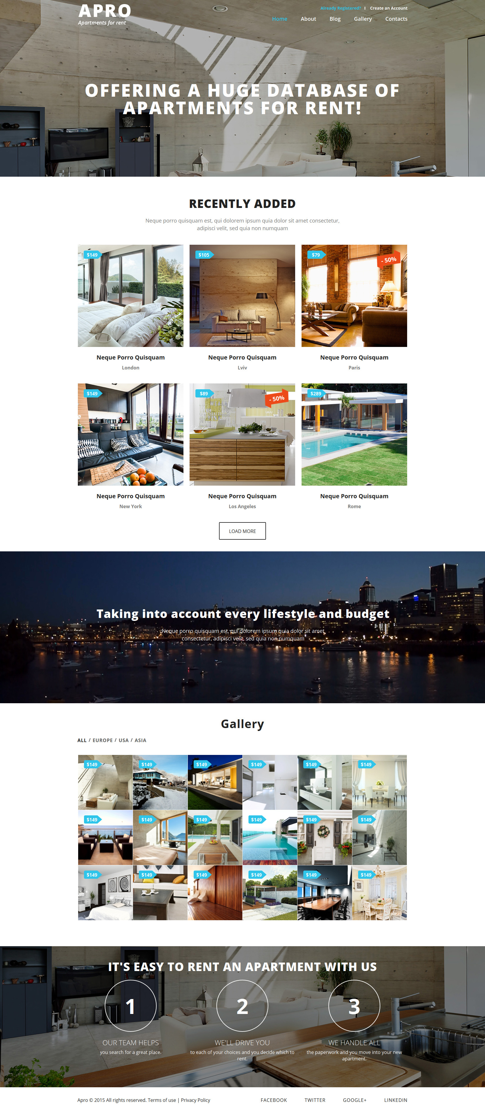 Real Estate Business Joomla Template