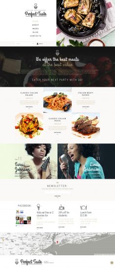 Cafe And Restaurant Joomla Template