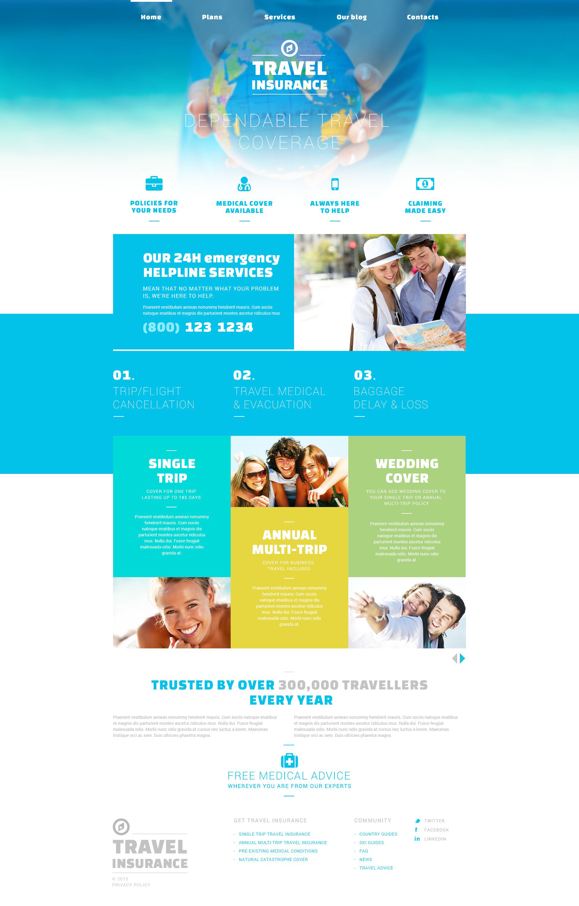 Safe Travel Joomla Template