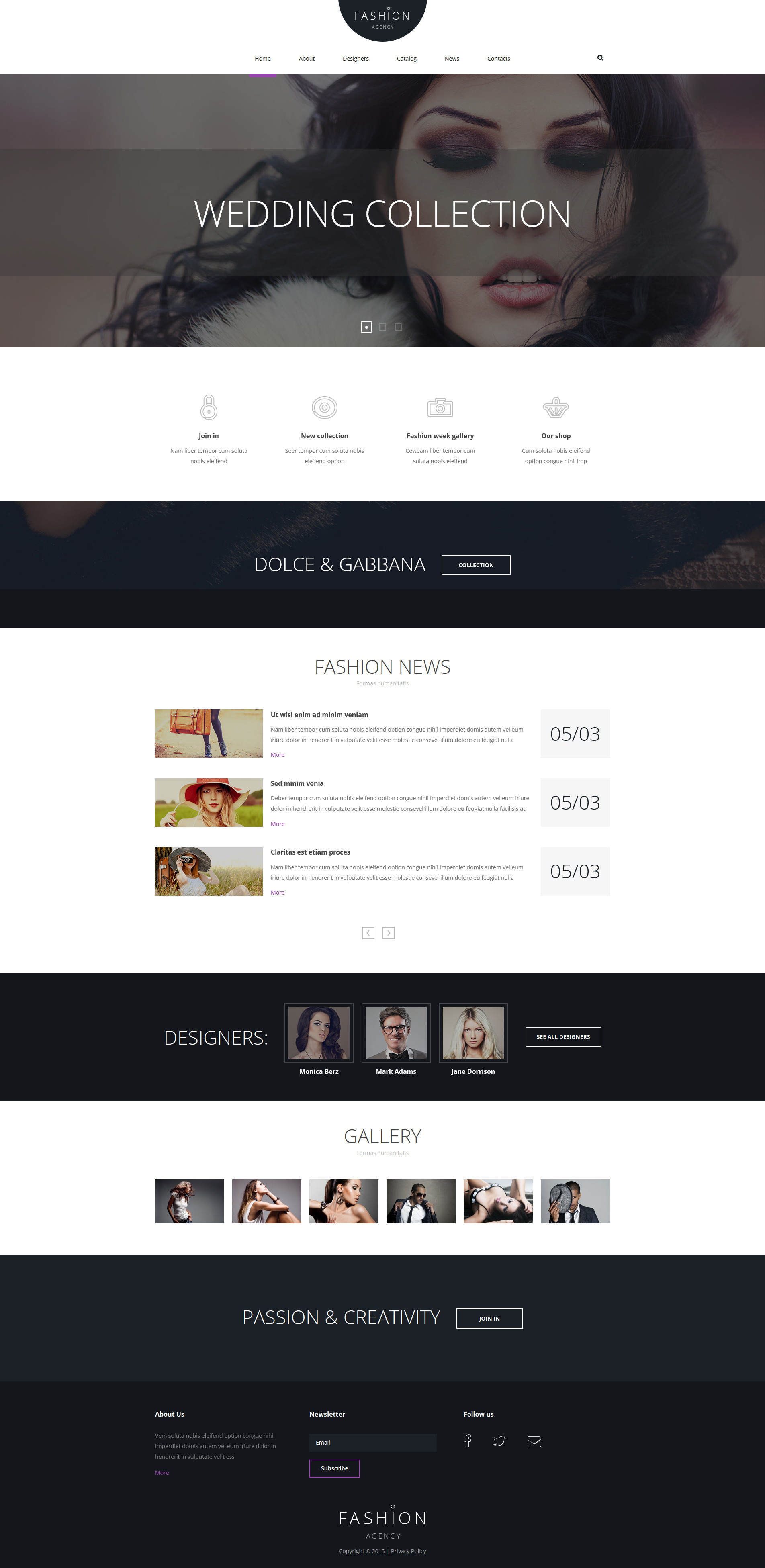 Fashion Joomla Template