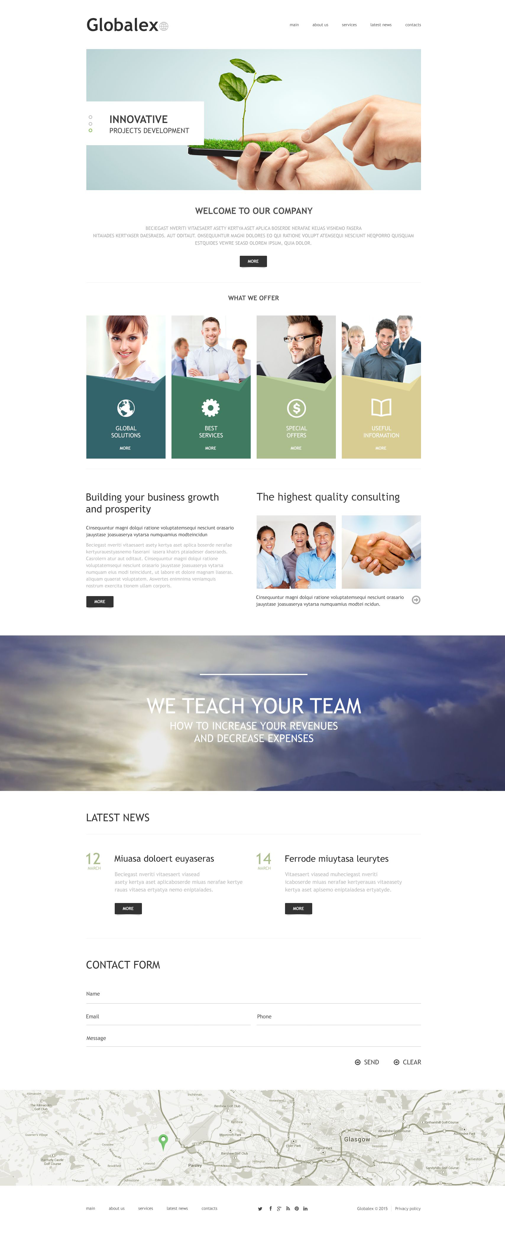 Business Agency Joomla Template