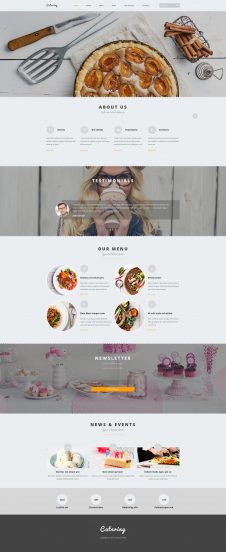 Catering Joomla Template