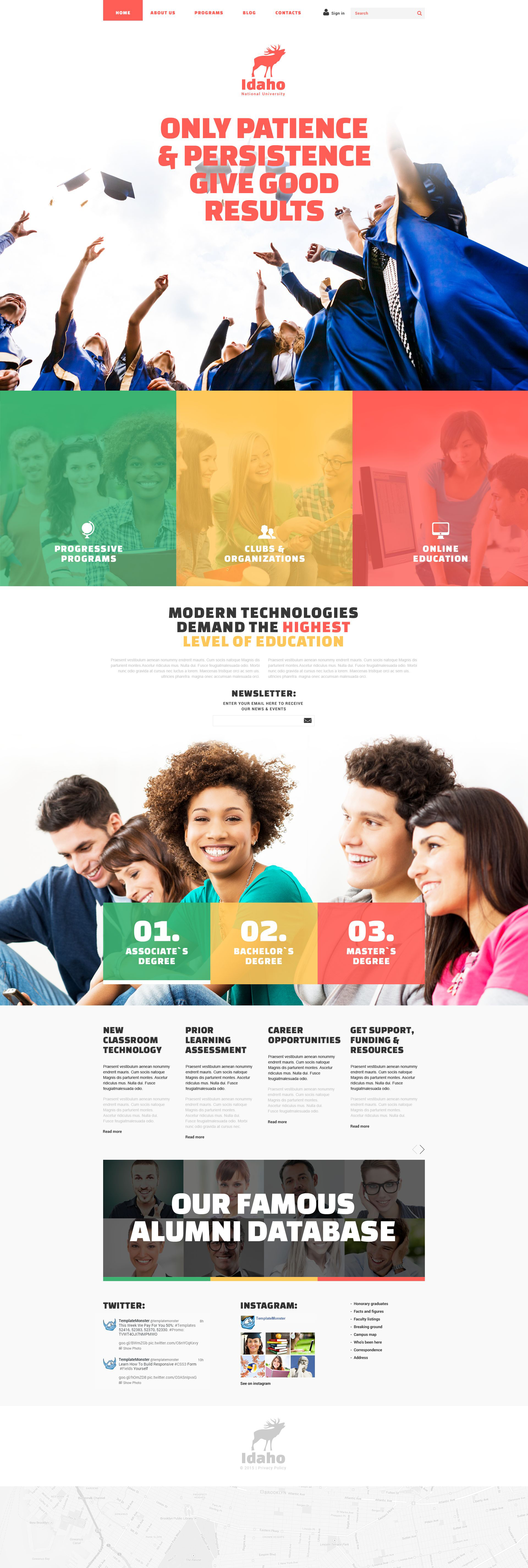 Education Joomla Template