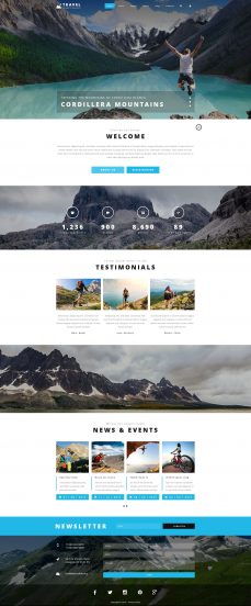 Travel Agency Joomla Template