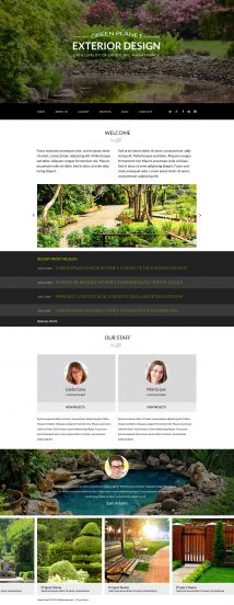 Exterior Design Joomla Template