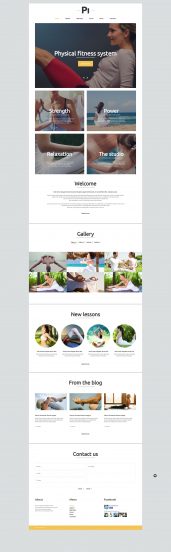 Sport Template Responsive Joomla Template