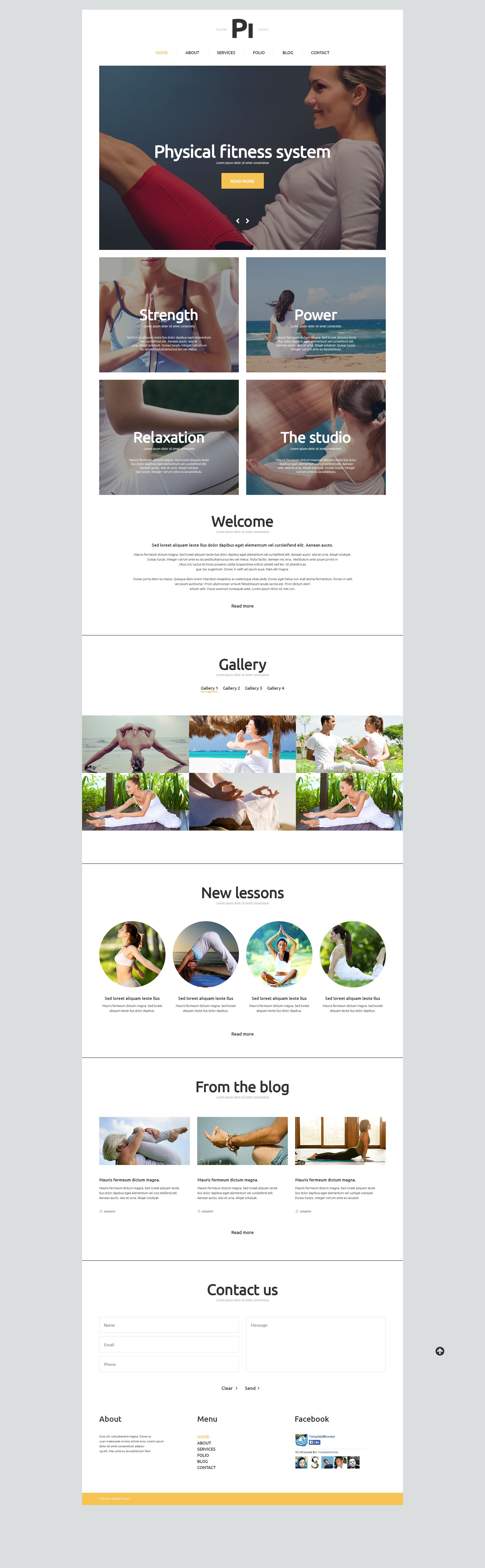 Sport Template Responsive Joomla Template