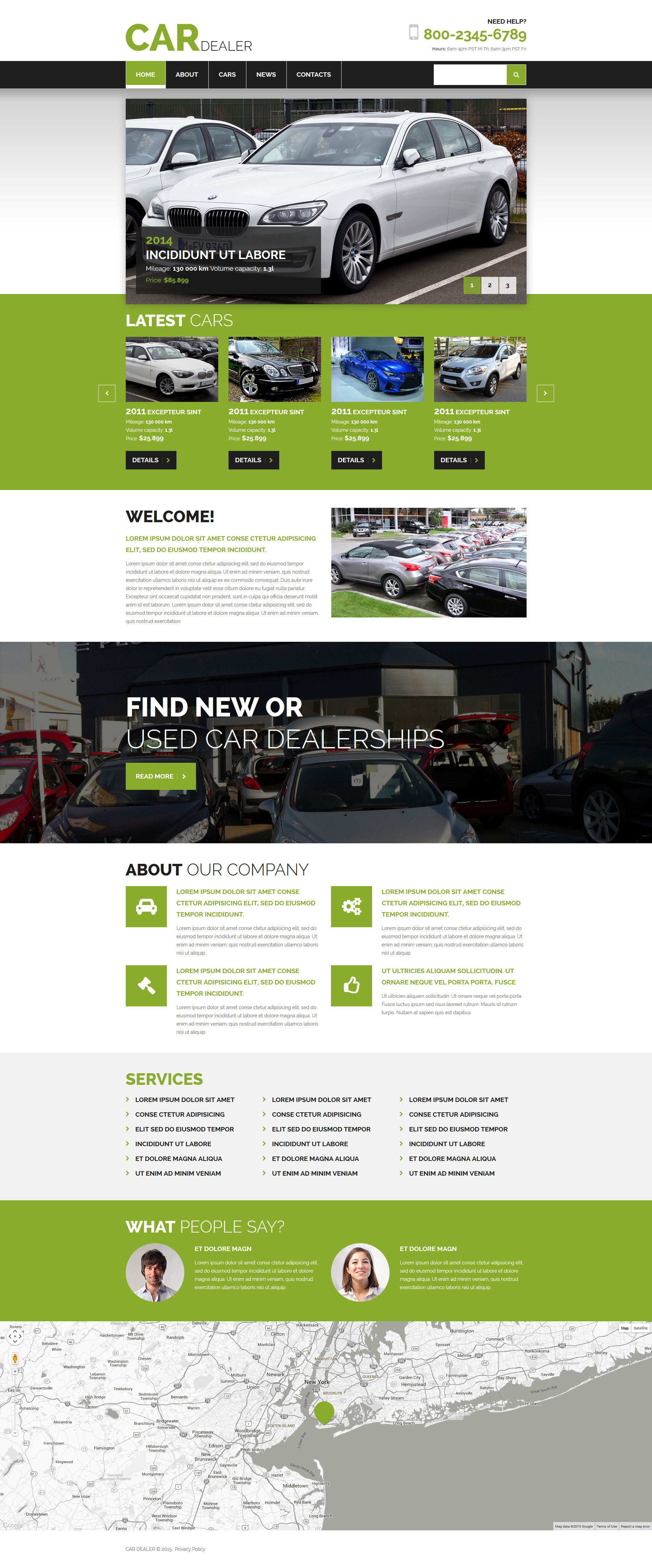 Car Dealer Joomla Template