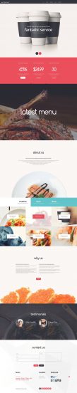 Euporean Restaurant Joomla Template