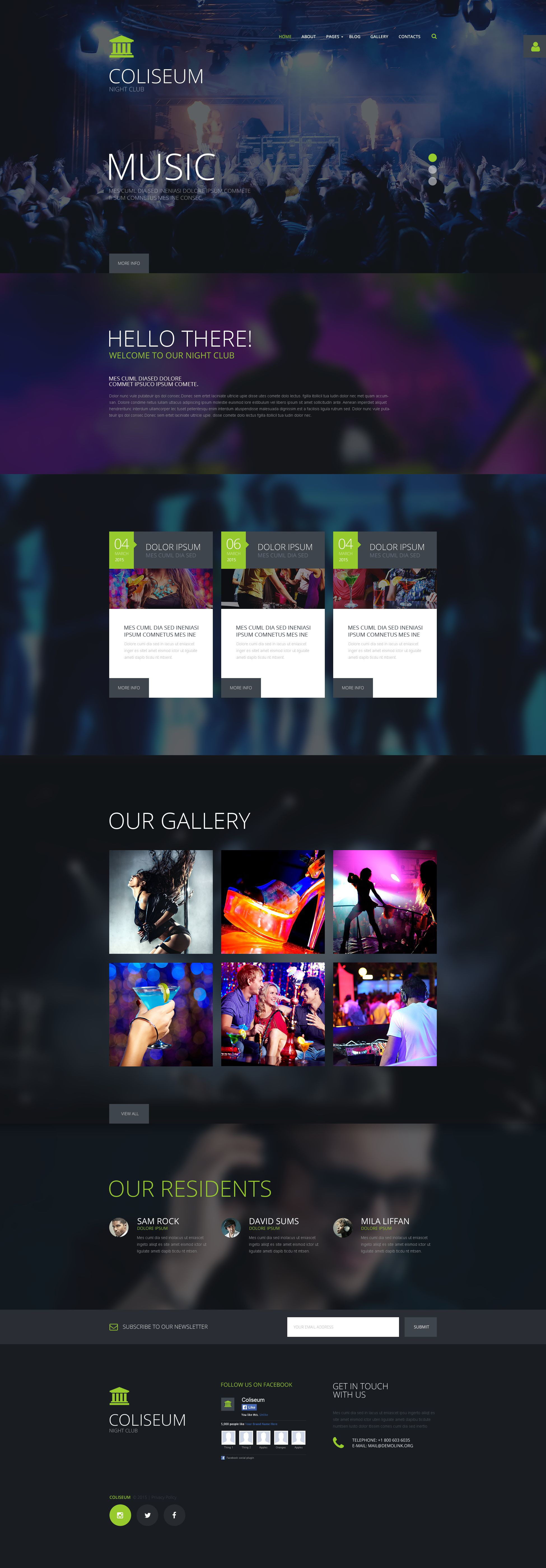 Coliseum Joomla Template