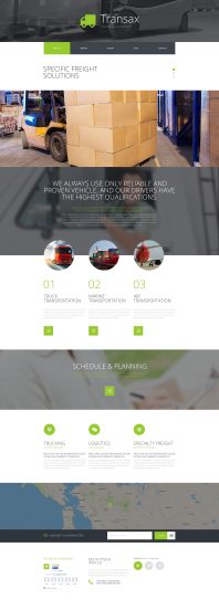 Transax Joomla Template