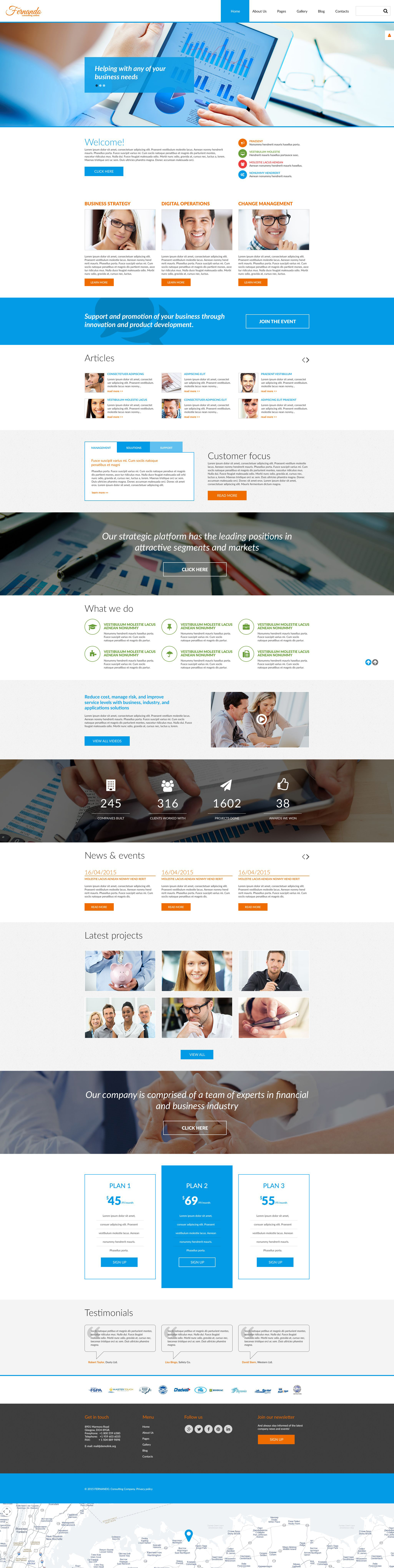 Corporate Consulting Joomla Template