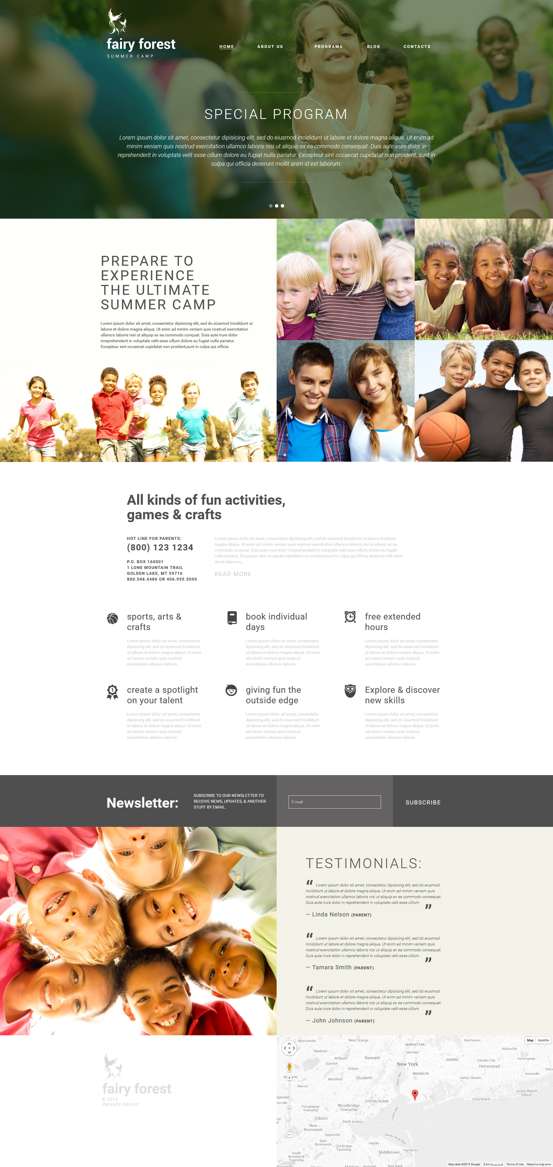 Fairy Forest Joomla Template