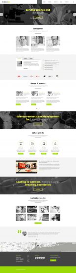 Laboratory Facilities Joomla Template