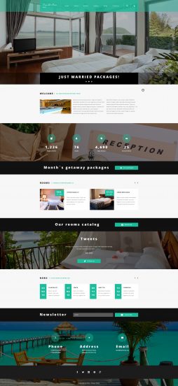 Hotel Suite Joomla Template