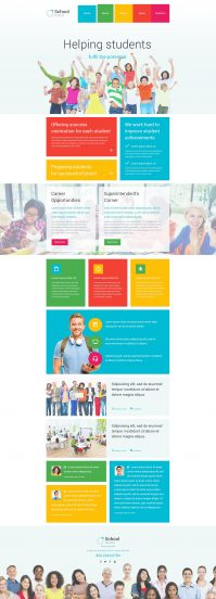 School District Joomla Template