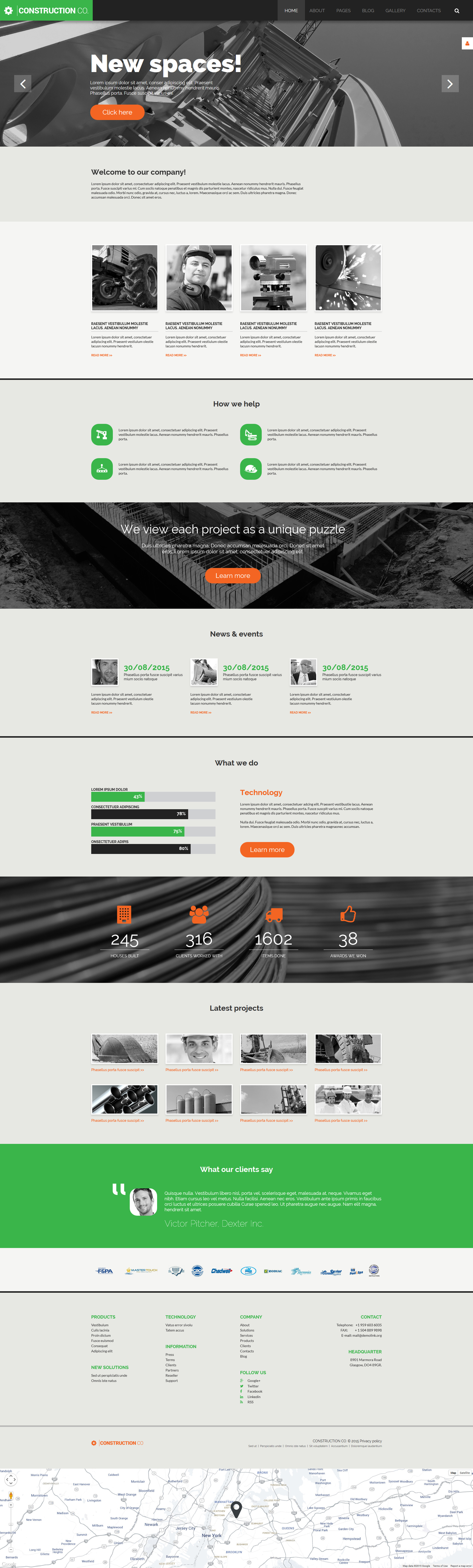 Construction Co Joomla Template