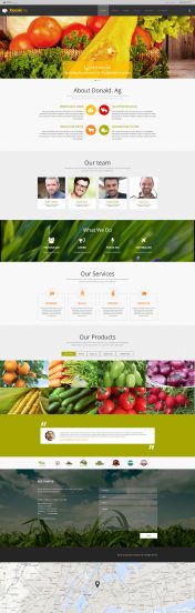 Agriculture Joomla Template