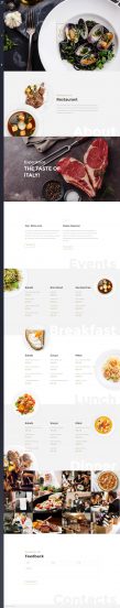 Italian Cuisine Joomla Template