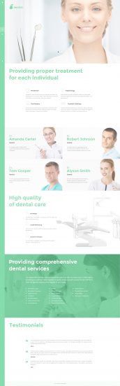 Dentist Joomla Template