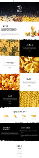 Pasta  Ravioli Joomla Template