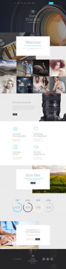 Photographer Portfolio Template Responsive Joomla Template