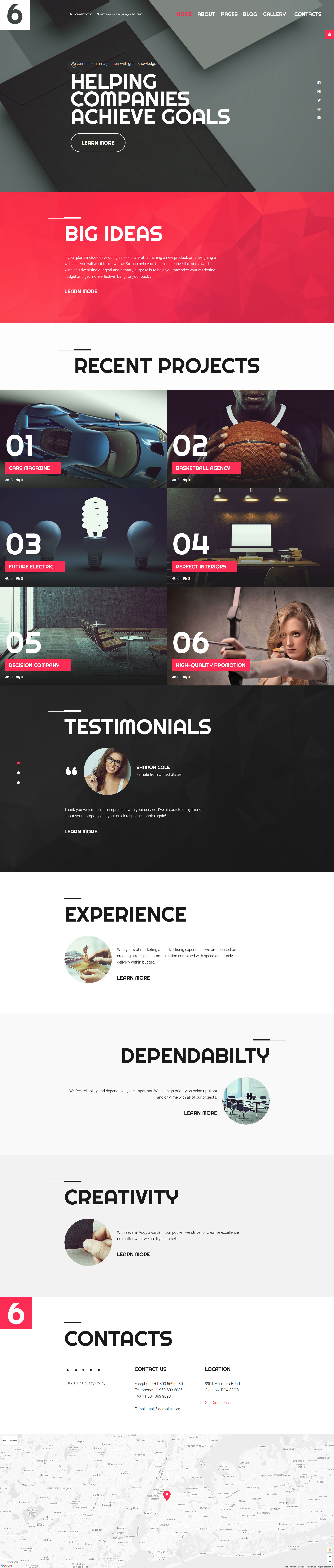 Advertising Agency Joomla Template