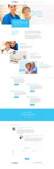 Home Health Care Agency Joomla Template