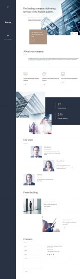 Boston Joomla Template