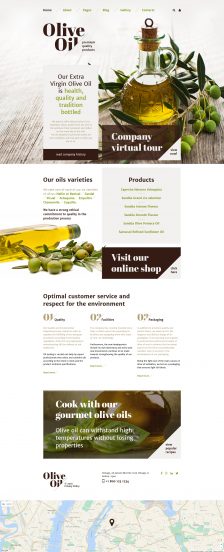 Olive Oil Joomla Template