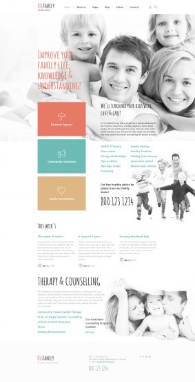 Big Family Joomla Template