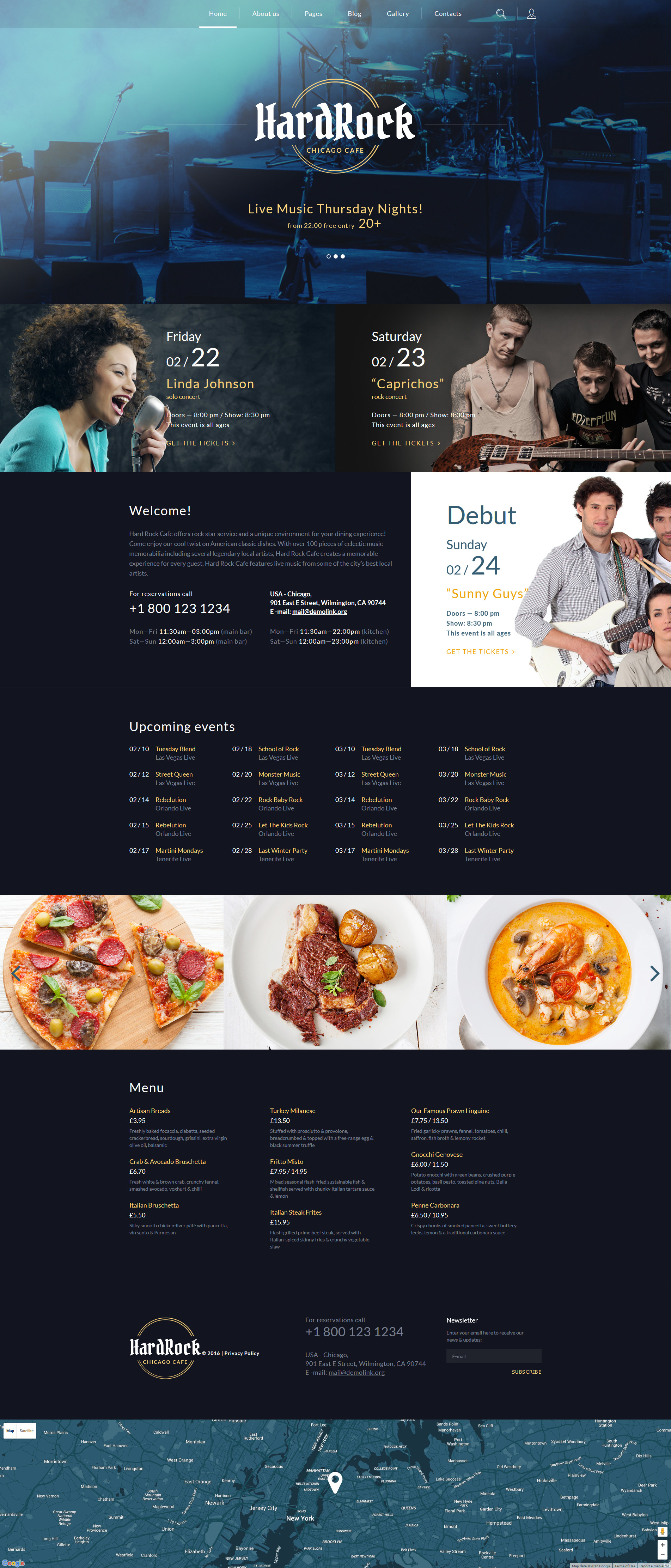 HardRock Joomla Template