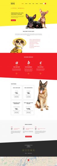 Happy Dog Joomla Template