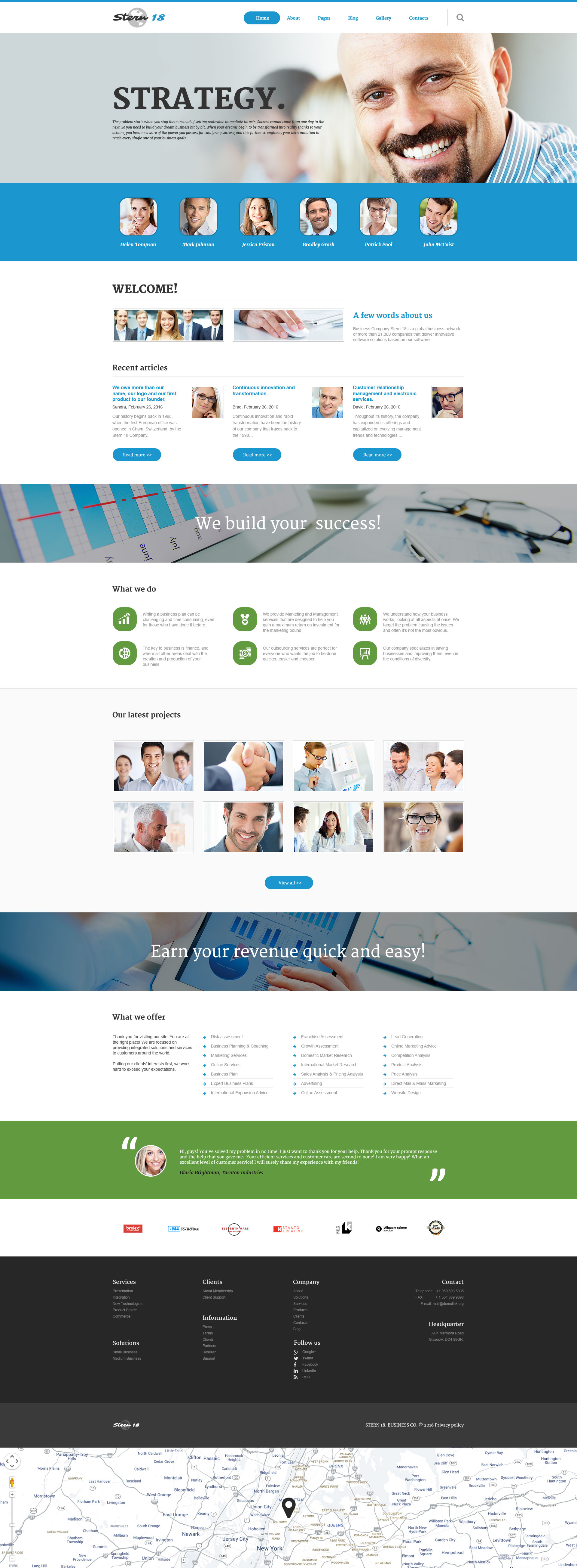 Business Template Responsive Joomla Template