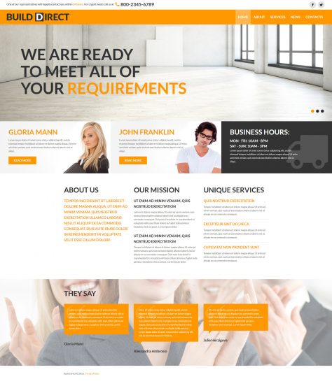 Architecture Template Joomla Template