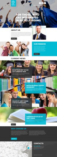 University Template Joomla Template