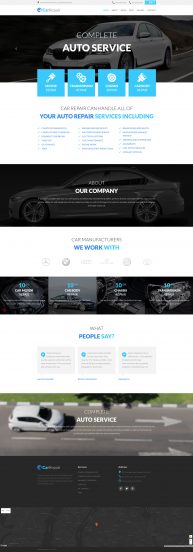 Car Repair Joomla Template