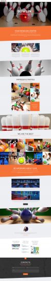 Bowling Joomla Template