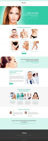 Plastic Surgery Clinic Joomla Template