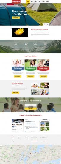 Redwoods Joomla Template