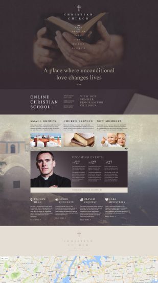 Christian Church - Religious & Non-Profit Joomla Template