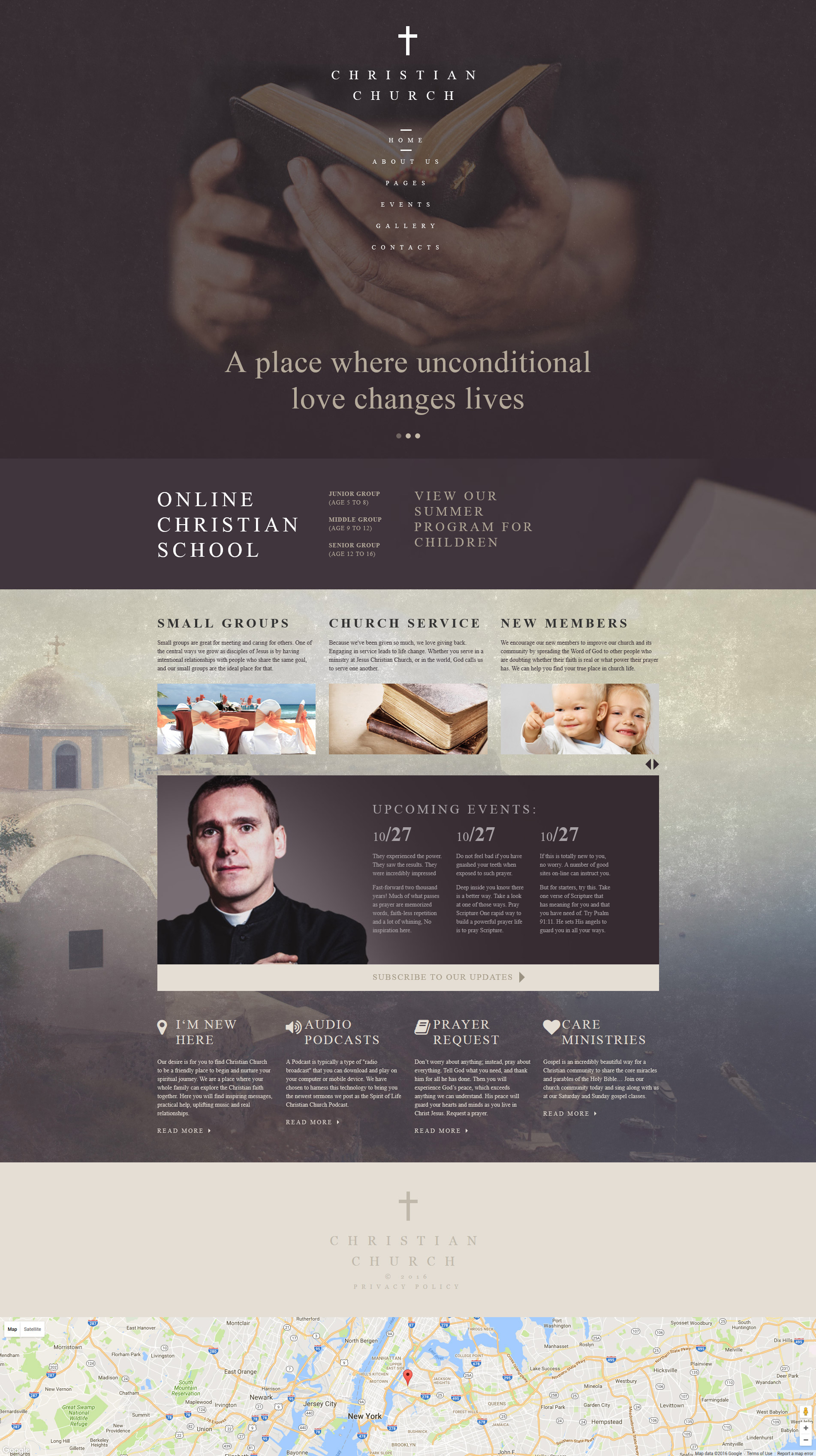 Christian Church – Religious & Non-Profit Joomla Template