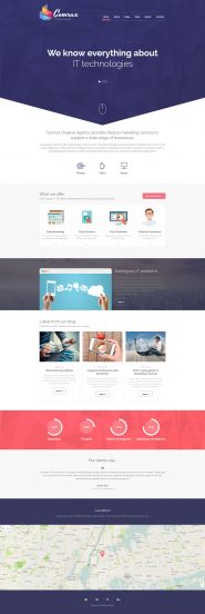 Comrax - IT Consulting Joomla Template