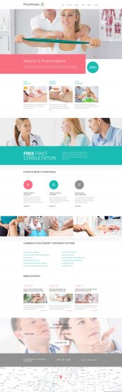 Physiotherapy - Medical Treatment Joomla Template