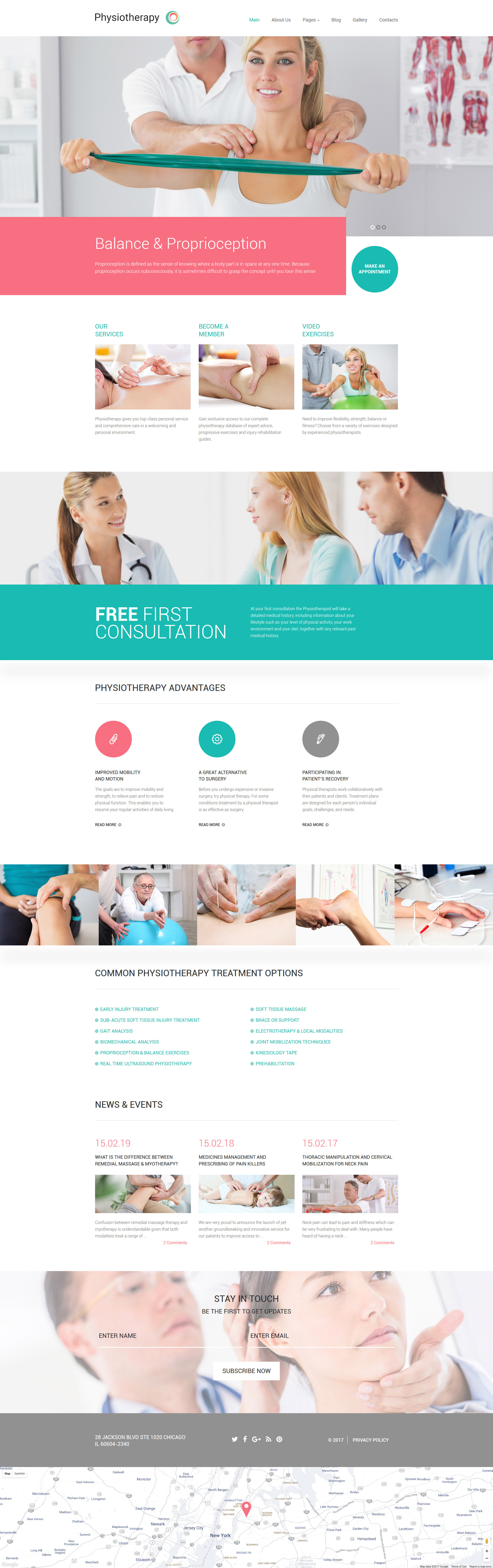 Physiotherapy – Medical Treatment Joomla Template